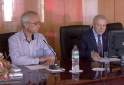 Видеозапись приветственного слова участникам научного семинара «Актуальные проблемы региональной океанологии»