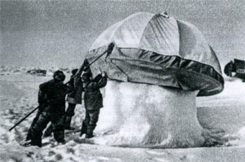 Остатки СП-2 в мае 1954 г.