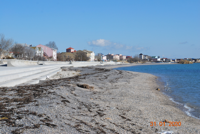 Пляж в Евпатории