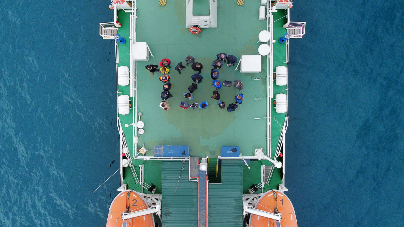 126 рейс НИС «Профессор Водяницкий»