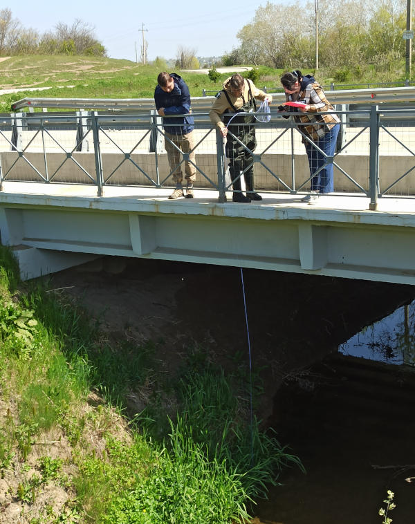 Исследования морских устьев рек юго-западного Крыма в 2025 г.