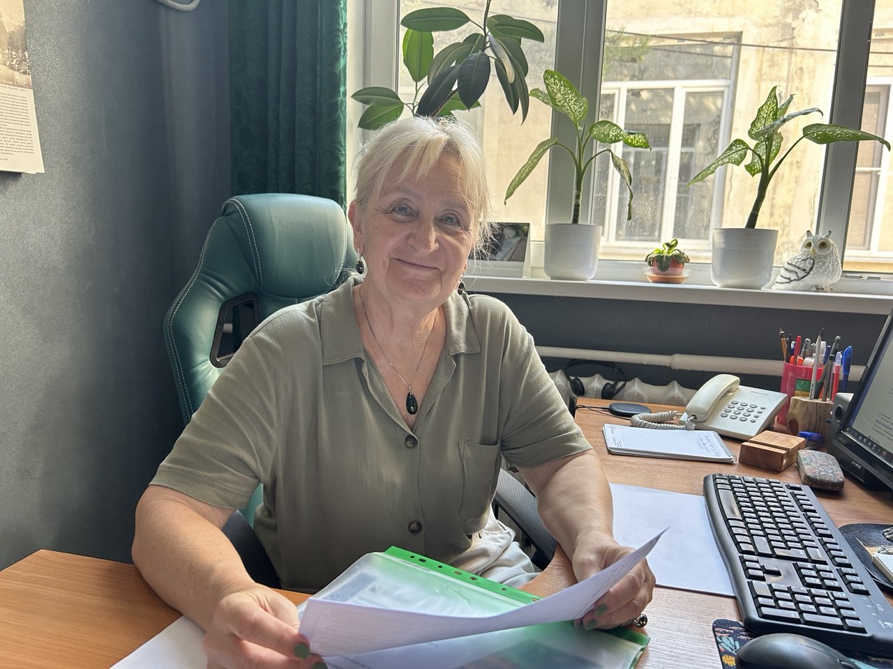 На совещании