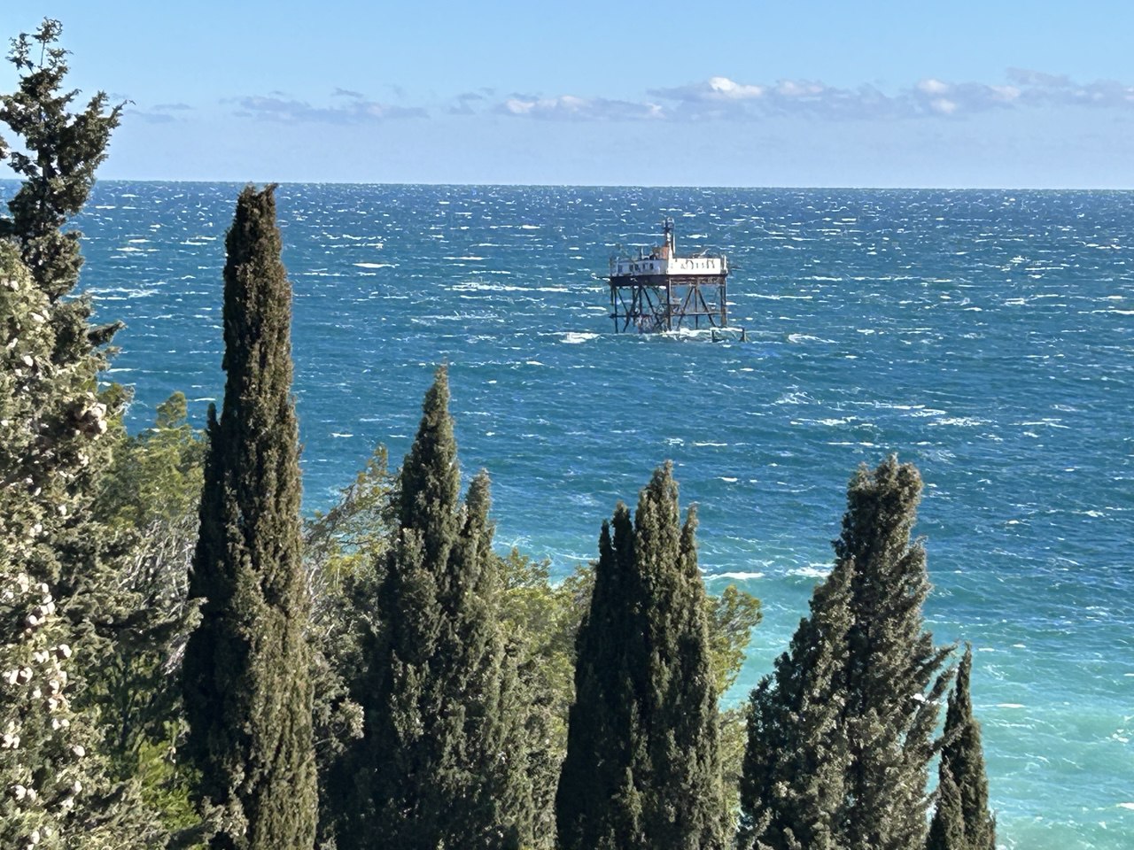 ПУ на Черноморском гидрофизическом подспутниковом полигоне МГИ