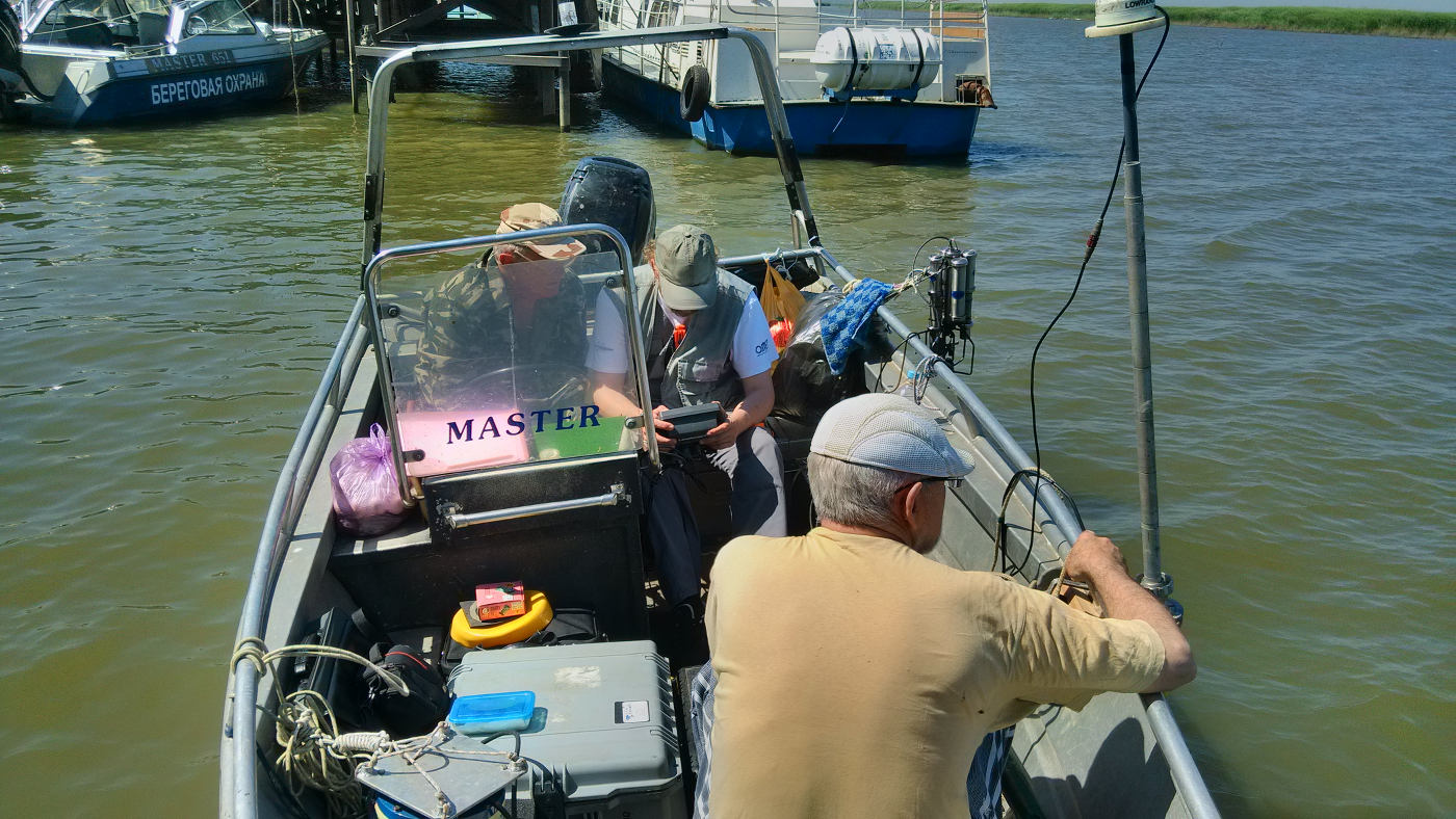 Expedition in the area of the Don River delta and Dolgaya Spit (June 8–18, 2015)