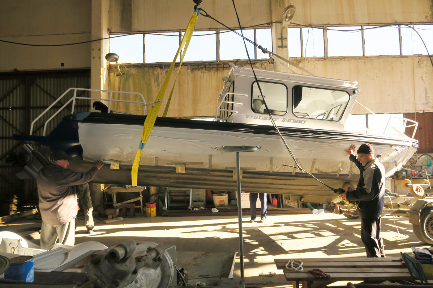 New boat of Marine Hydrophysical Institute